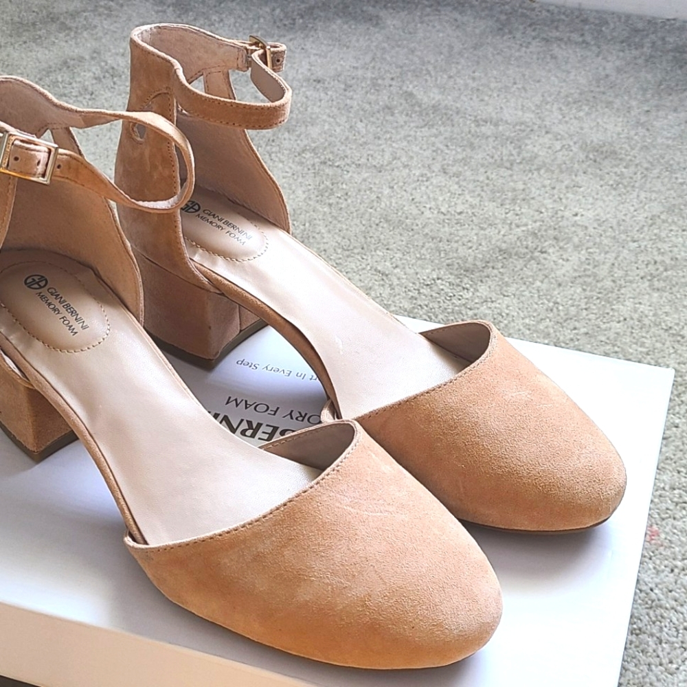 Gianai Bernini Nude Low Heel (FREE SHIPPING)